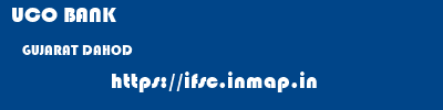 UCO BANK  GUJARAT DAHOD    ifsc code